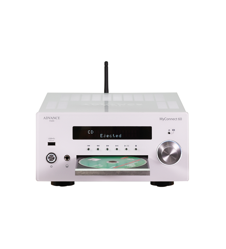 MyConnect-60 Streaming CD/Receiver/Versterker, Wit