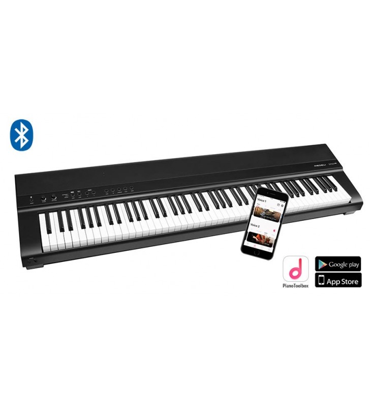 SP201+ Performer Series Digitale Stage Piano DEMO Model, 88 Toetsen Gewogen, Zwart