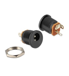 DC entree 5,5 x 2,1 mm inbouw