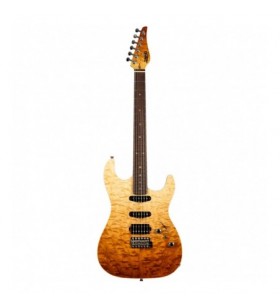 JET Guitars JS-45 Fireburst